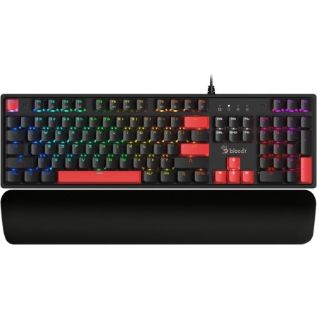 Keyboard A4Tech Bloody S515R Mechanical Black USB For Gamer LED (Swiming Summer 106689