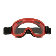 Glass-mask for motorcycle driving, transparent glass, yellow color