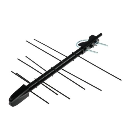 Antenna "Ramo" BAS-1110U Dvina, Street, Passive, 8 DBI, DVB-T, DVB-T2, Digital Black