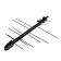 Antenna "Ramo" BAS-1110U Dvina, Street, Passive, 8 DBI, DVB-T, DVB-T2, Digital Black