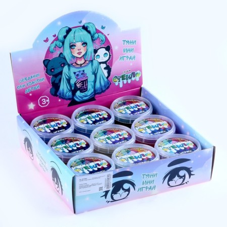 Show Box "Slime. Glass "with sparkles-1