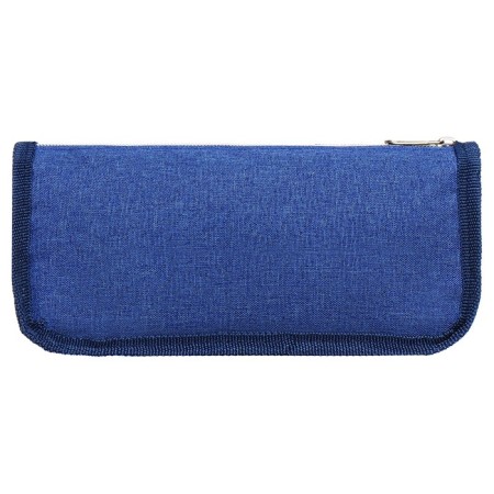 School Penal on the zipper Calligrata "Sport", 2 departments, blue-2