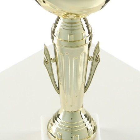 Cup 107, award figure, gold, a stone stand, 22 x 8 x 5 cm.-4