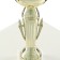 Cup 107, award figure, gold, a stone stand, 22 x 8 x 5 cm.