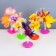 Nightlight "Bright flowers" LED from batteries 3AA H = 22 cm Mix Risalux