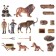 Set of figures "on the farm", 19 items