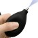 Air vent for car repair, manual, metal nose, black