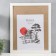 Photo frame MDF 40x50 cm "Trend" White (plastic screen)