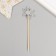 Decor for creativity "Silver Snowflake", 11 cm (set 10 pcs)