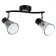 Rondor chandelier 2he14 40W Black 34x17x17 cm