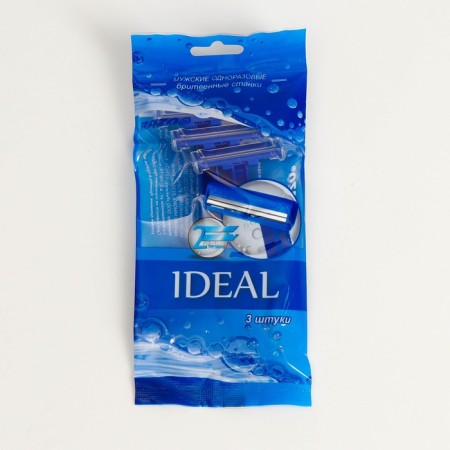 Disposable Razo Ideal, 2 blades, 3 pcs