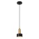 Suspended lamp 1x60W E27, size 12x12x100 cm