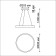 Suspended Dimmone IP20 LED 36W.