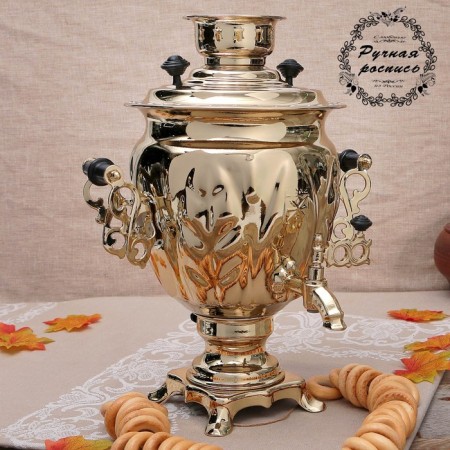 Samovar "Gold", Stocking, 3 L, Electric