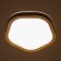 Lamp with PDD "Runa" LED 48W Dimmer brown 38.5x38.5x8cm