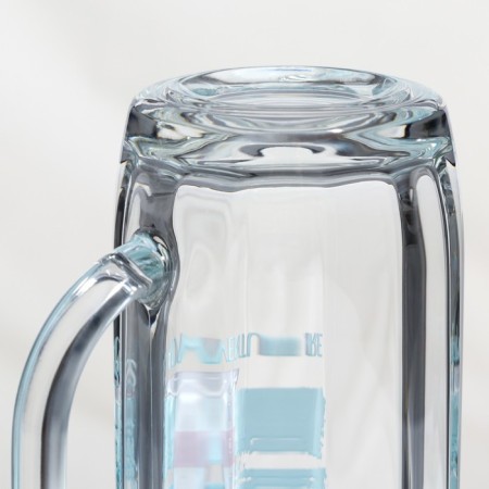 Glass mug for beer "Hamburg. Sea adventure ", 330 ml-4