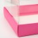 Confectionery box, packaging, Fuchsia, 22 x 8 x 13.5 cm