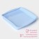 Baking uniform “Square”, silicone, 27 × 27 × 4 cm (with sides), internal size 23 × 23 cm, color mix