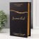 Safe-book wood, leatherette "Golden contribution" 21x13x5 cm