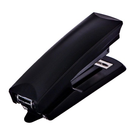 Stapler Erichkrause Eco No. 10, up to 20 sheets, compact, built -in anti -stepler, black-11