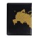 Universal diary for grade 1-11 "Map of Russia", solid cover, artificial leather, silkography, lies, tinted block, 48 sheets