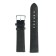Solomon watch strap, 20 mm, genuine leather, L-20 cm, black