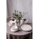 A set of platform plates of deep Magistro Mien, 6 items: 500 ml, d = 14 cm, white color