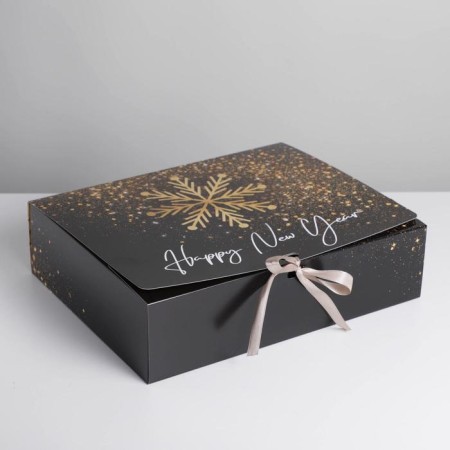 Double -sided box "New Year", 31 x 24.5 x 9 cm, New Year-1