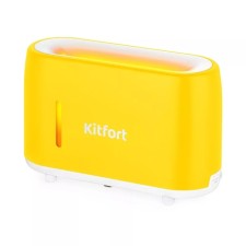 Air humidifier KitFort KT-2887-1, Ultrasvukova, 15.6 W, 0.24 l, yellow-white