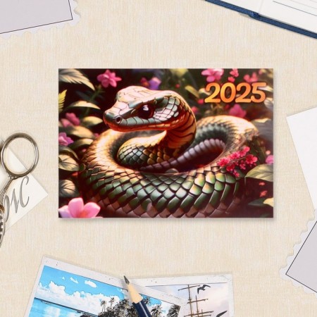 Pocket calendar "Symbol of the year - 3" Mix 2025, 7 x 10 cm-5