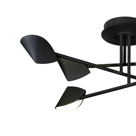 Ceiling chandelier Mantra capuccina, LED, 3200LM, 3000K, 292 mm, black color-1