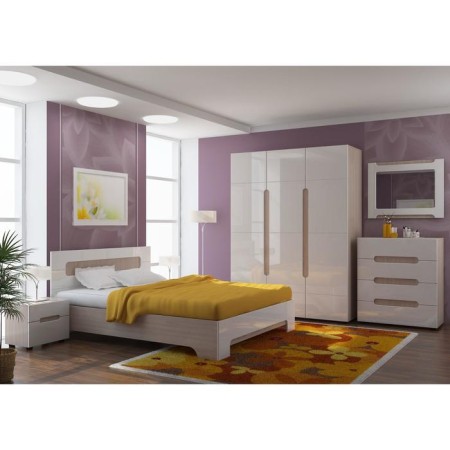 Palermo palette cabinet 450*430*370, sonoma oak/White gloss MDF-1