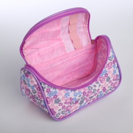 Lightning cosmetic bag, lilac color-2