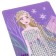Diamond mosaic on a box, 12x9x4 cm, cold heart