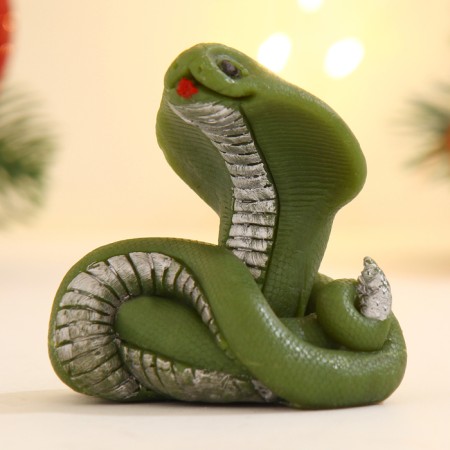 Figure soap "Snake of Kobryusha" green, 40g