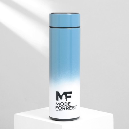 A thermos with a temperature indicator Mode Forrest, 500 ml gradient Gradient, retains heat of 8-10 hours-2