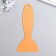 Tool plastic scraper for smoothing on a flat surface 13x6 cm