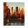 A set of napkins for setting the table "Autumn city in sunset", rectangular, size 32x46 cm, 4 pcs