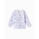 Fufaika (blouse) Children's "giraffes", white/blue color, height 80