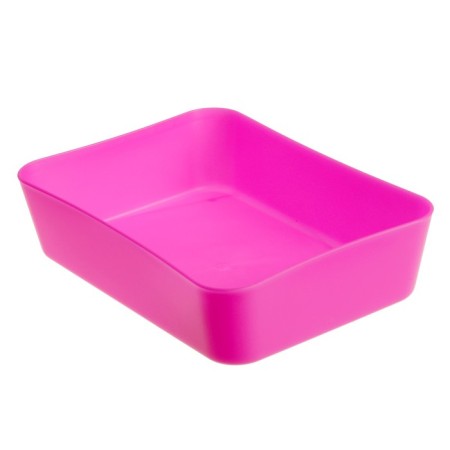 Tray for stationery, small "Istanm" Neon, pink