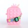 Bag's bag with lightning, pink/blue color