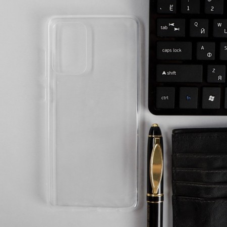 Pero cover, for Samsung A72, silicone, transparent