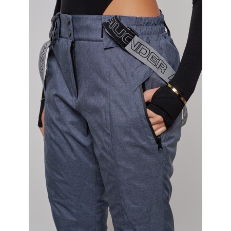 Semi -combinezone ski insulated female winter, size 48, blue color-12