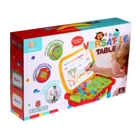 Developing table "Play and study", the color of the red-13