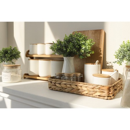 Basket for serving the shade "Kamysh", 32 × 24 × 5.5 cm, from straw-4