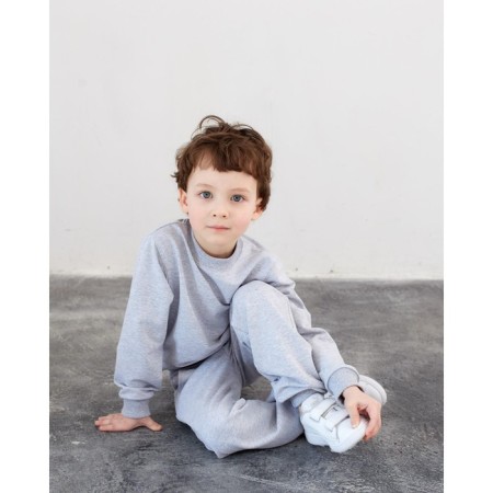 Толстовка KAFTAN "Basic line" р.30 (98-104), серый-5