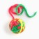 Toy for cats. Matatabi toys set and tangle, red color