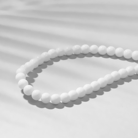 Beads on threads ball No. 6 faceted "Agat", 60 beads