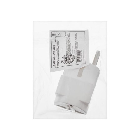 Universal adapter 16a, with salary, 220 V, white, retail packaging-3