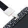 Badge horizontal, external, 100 x 80mm, internal 52 x 82mm, tape 42 cm, formulas
